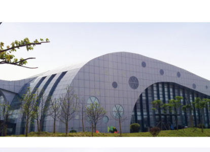 唐山会议中心外景网架工程